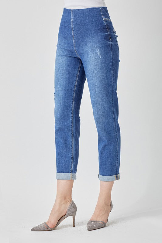 Joy Pull on Denim